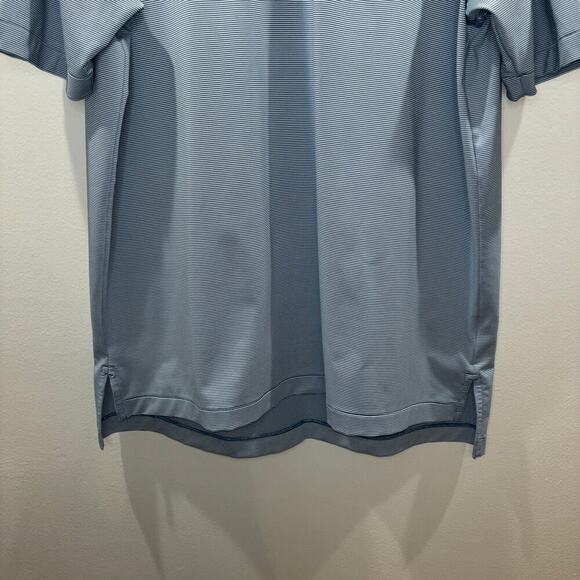 Peter Millar Summer Comfort Striped Performance Polo Shirt | Size L - Picture 6 of 11